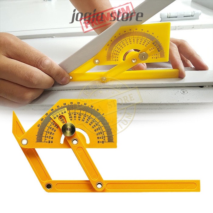 

Busur Derajat Penggaris Combi /Busur Protractor Pencari-Pengukur Sudut