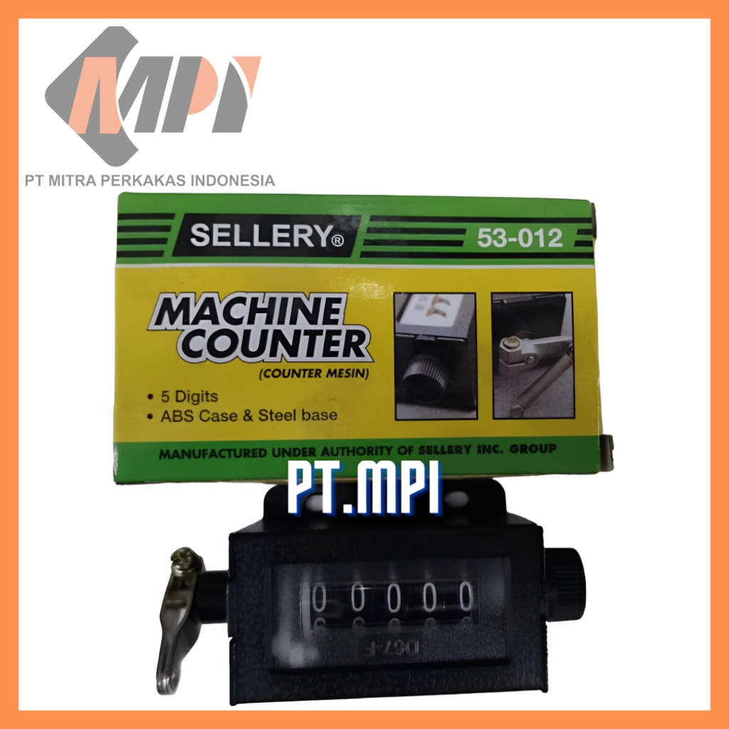 Machine Counter Sellery Counter Mesin 5 Digit 53-012