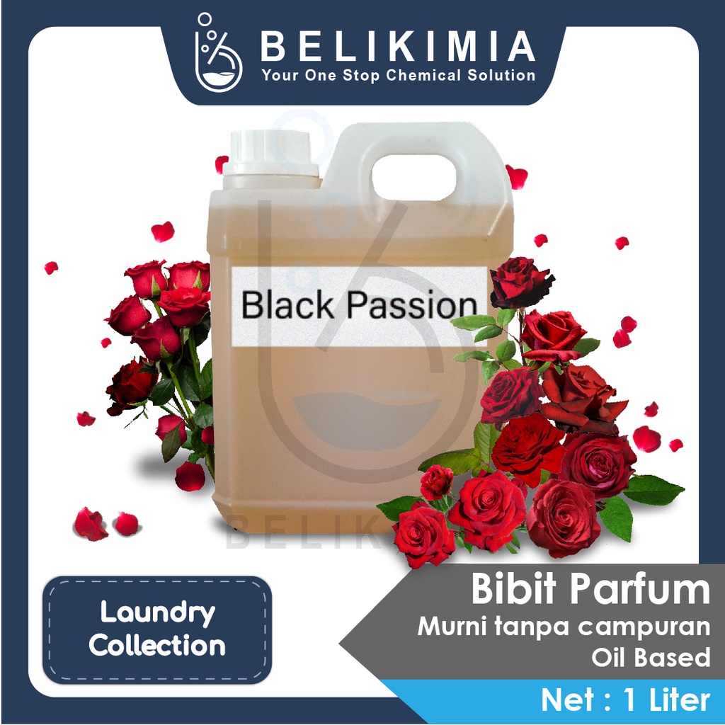 Bibit Parfum Laundry Black Passion 1 Liter