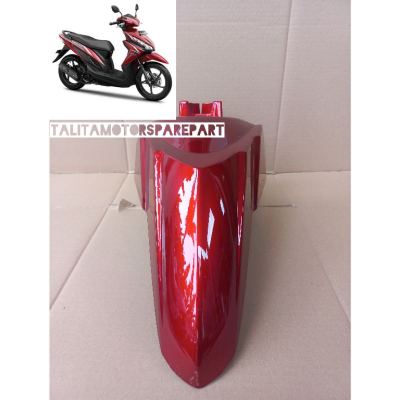 spakbor depan / karet lumpur vario 110 LED merah