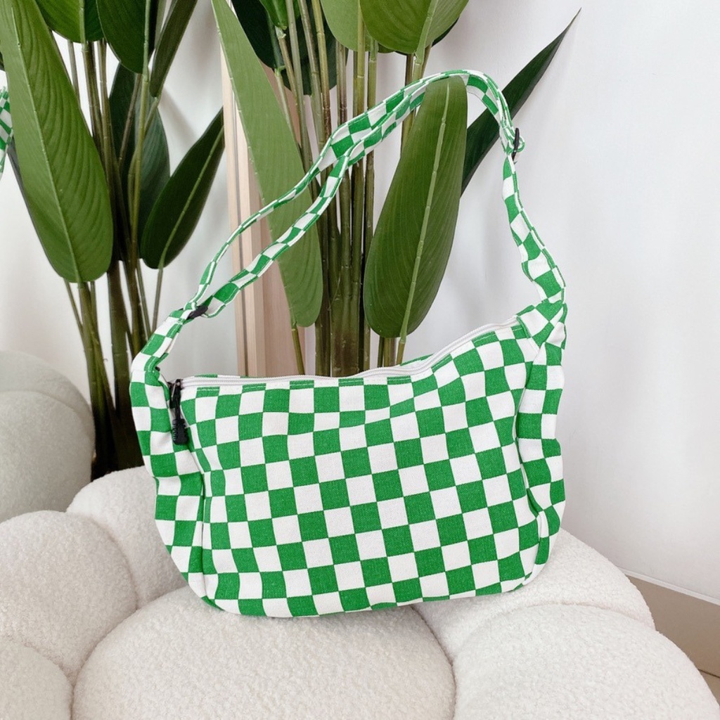 CHECKERED BOARD SLING BAG KOREA