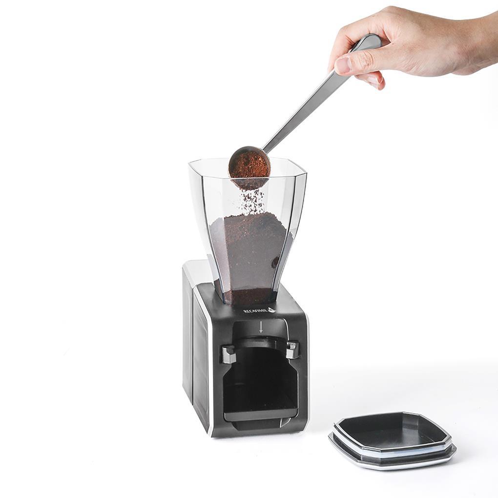 Wadah Penyimpanan Biji Kopi Coffee Transparan Bocor Kopi Otomatis 110g Window Semi Machine Canister Grade Container Food Filing Capacity Dengan No Untuk Coffee Keuring Cup