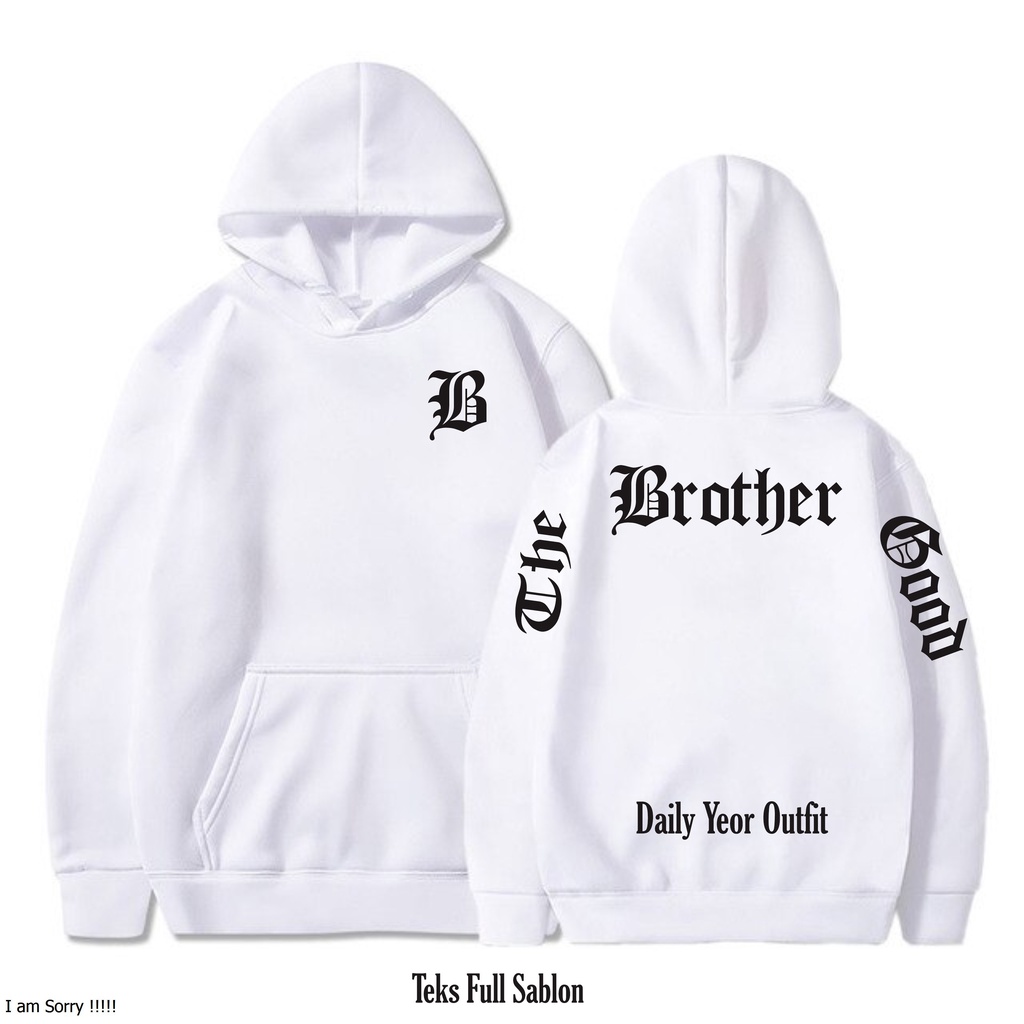 Sweater Polos Hoodie Jumper The Brothergood Sablon 001 Pria &amp; Wanita SIZE M-XXL