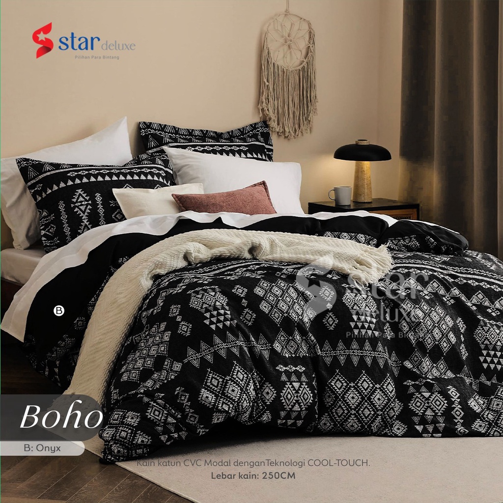 Sprei Motif 140x200 Katun asli anti geser