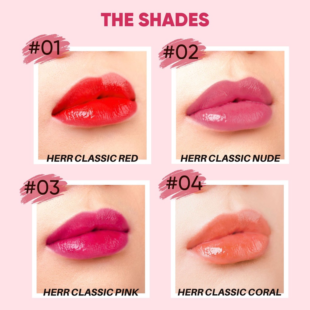 HERR Forever Seamless Liptint Original BPOM / # 01 Classic Red