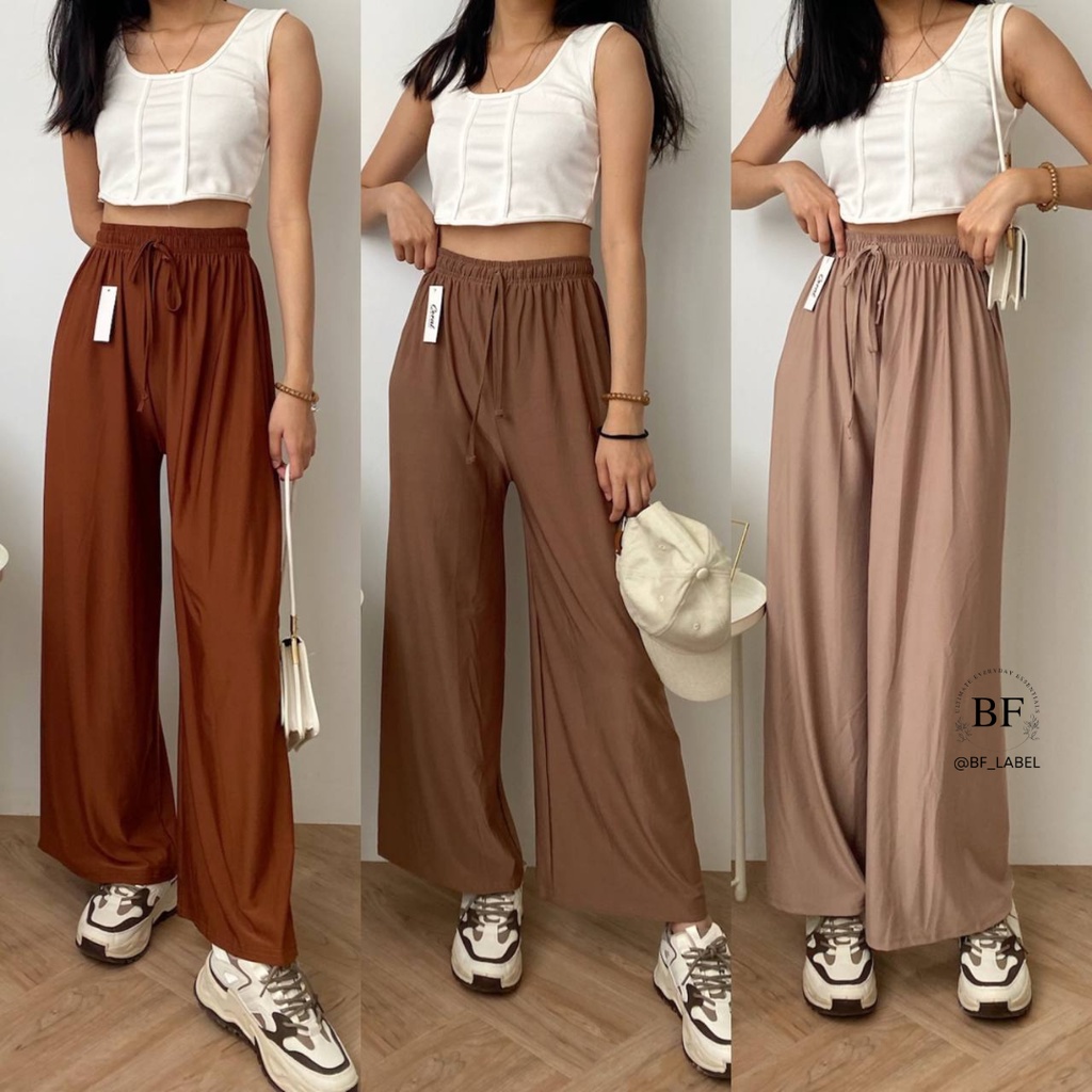 BF Label - MISO PANTS 2107 | Celana kulot loose pants celana BUMIL friendly murah