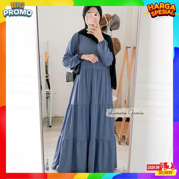 Gamis Kondangan Ibuibu Gamus Syarii Gsmis Syar'I Baju Syari Wnta Gmis Muslimah Drees Terbaru 2023 Pa