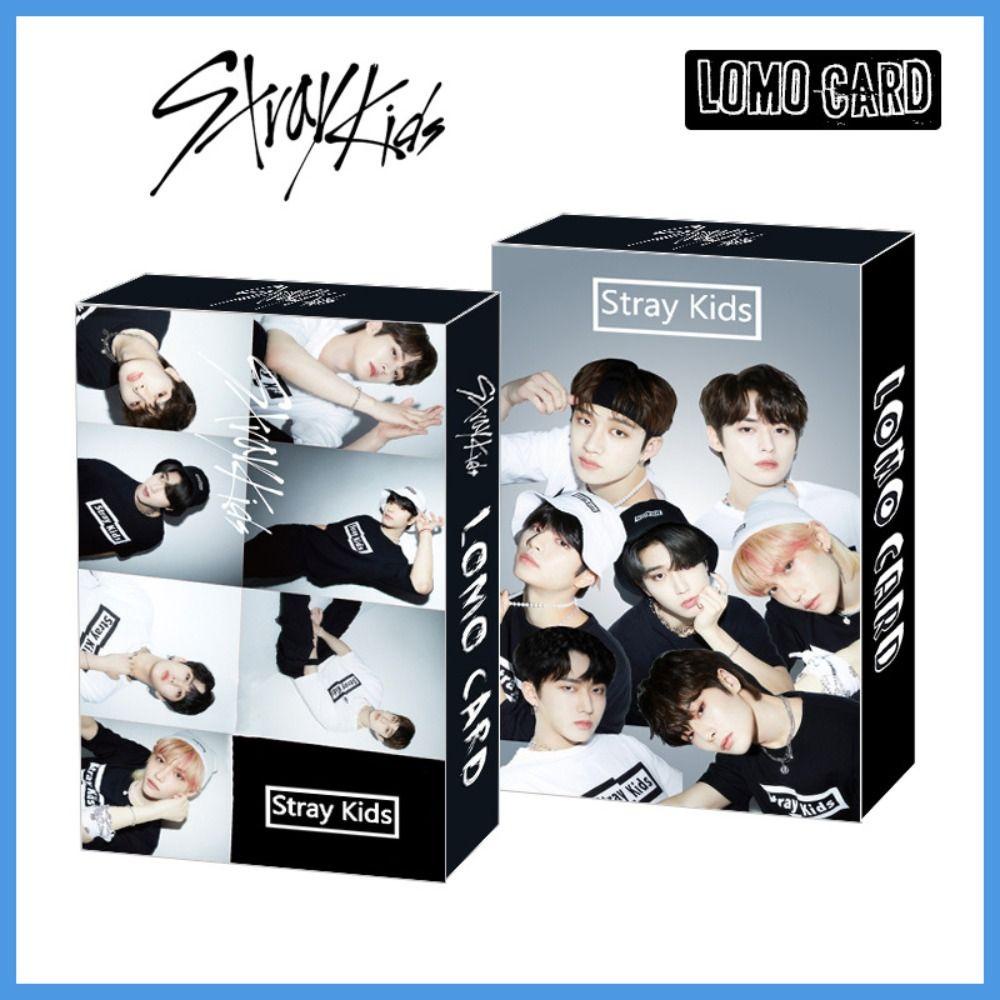 Lanfy Straykids Postcards Lee Know Fashion Untuk Fans Changbin Bang Chan Seungmin Hyun jin Boys Group Postcards