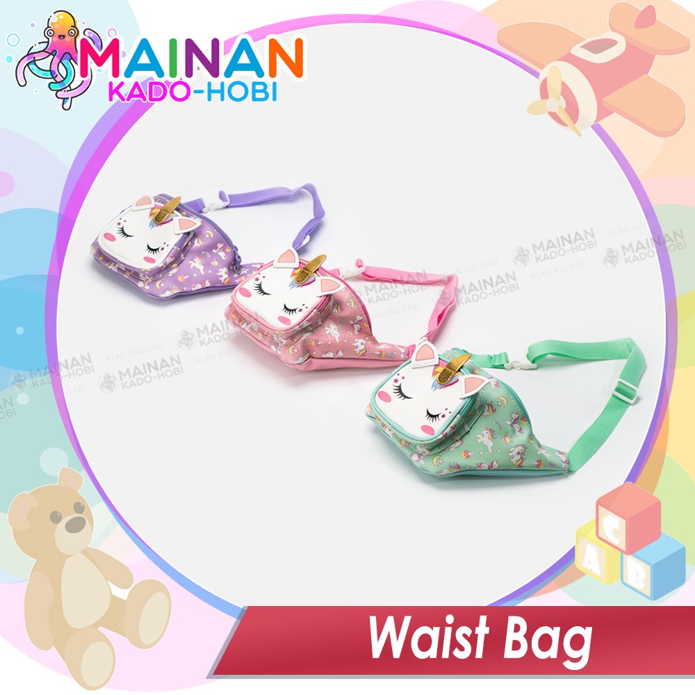 READY PROMO TAS SELEMPANG ANAK KARAKTER PEREMPUAN LAKI USIA 5-7 TAHUN