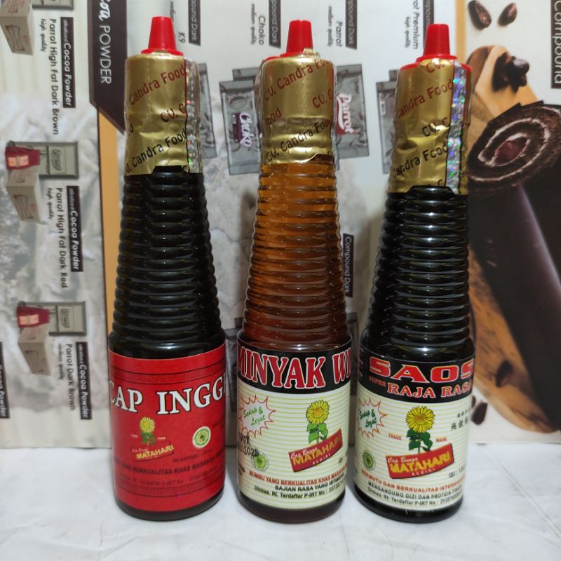 

Saus / Kecap Inggris cap Bunga Matahari 150ml