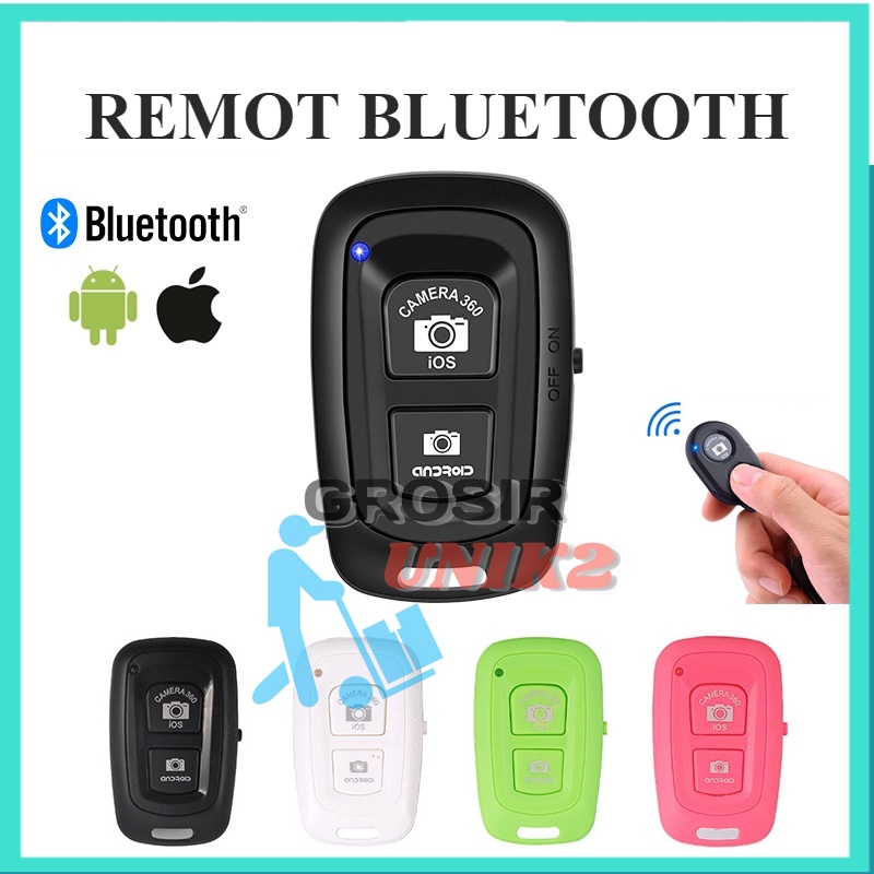 Smartfish Selfie Camera Remote Control Bluetooth Wireless Untuk Android IOS grosir unik2