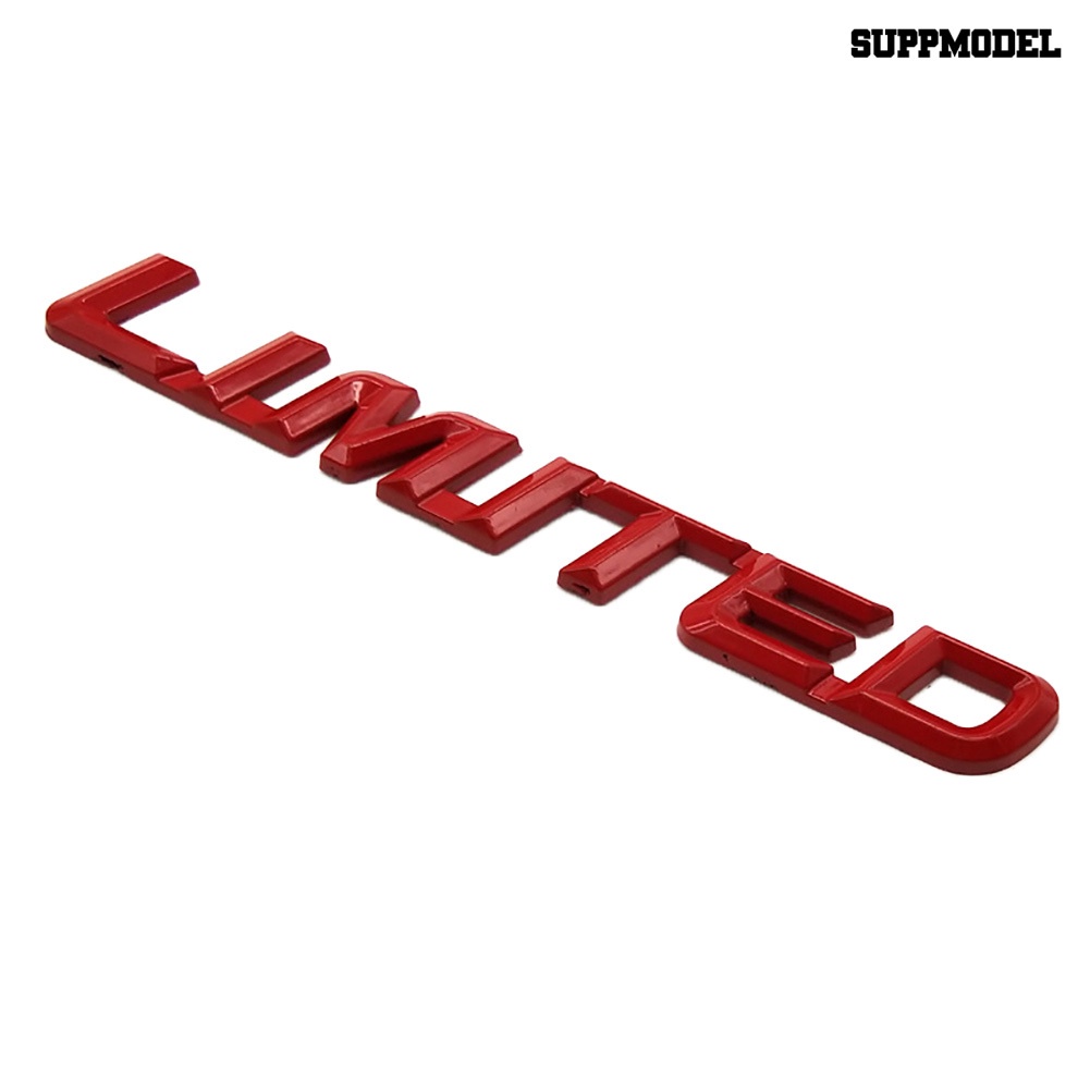 [SM] 3d Metal LIMITED Huruf Italic Belakang Mobil Body Stiker Emblem Badge Dekor