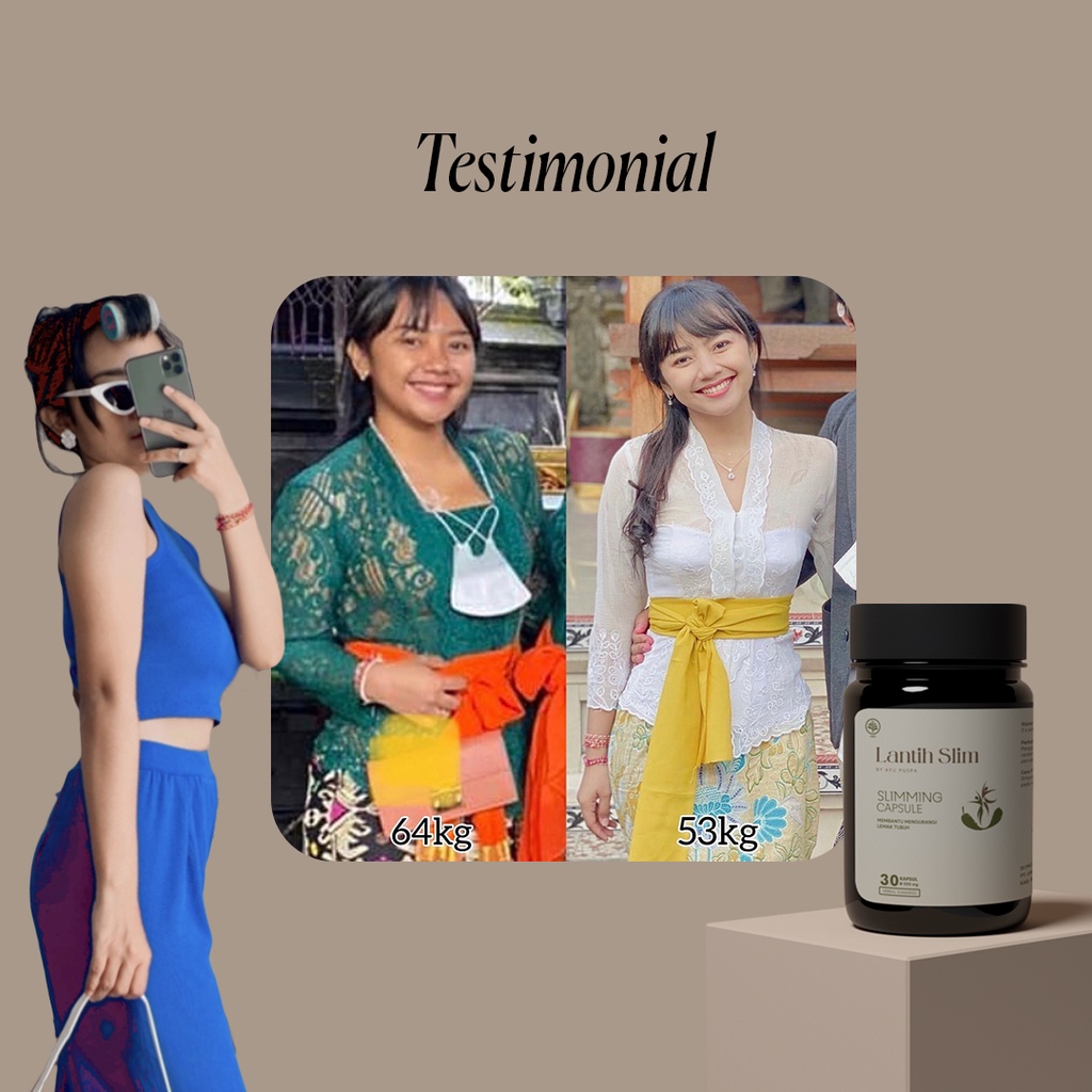 DIJAMIN LANGSING !! TURUN BERAT BADAN | Jamu herbal Slim by Ayu Puspa [ ORIGINAL ]