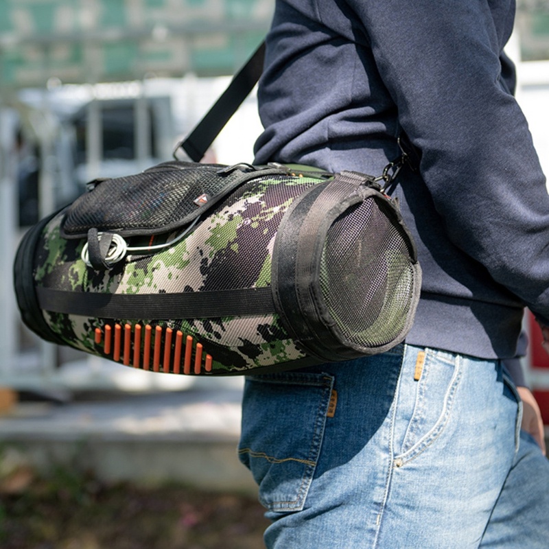 Zzz Ikat Pinggang Case Traveling Outdoor Shockproof Bands Wire Untuk Boombox3 Speaker