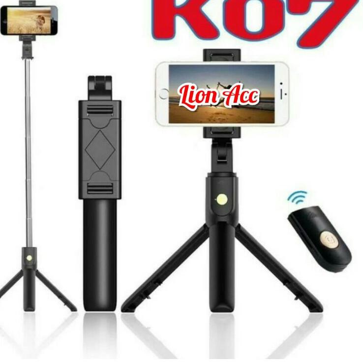 K07 Selfie Stick Tongsis With Bluetooth Tripod Standing "MD.21Ja23υ"
