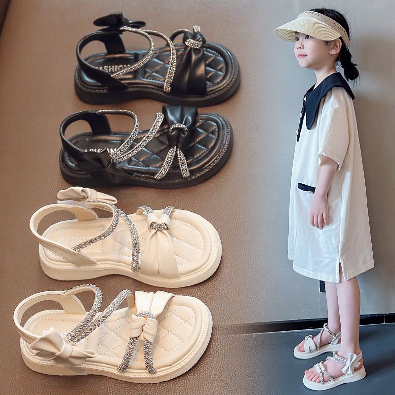 【FREE BOX IMPORT】VF895 - Sandal Perekat Fashion Anak Import