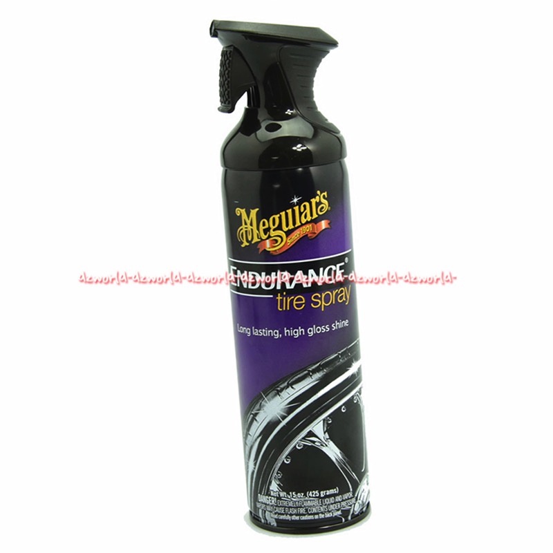 Meguair's Endurance Tire Spray 425ml Long Lasting Spray Meguaiars Semprot Sprai Membersihkan Ban Kendaraan Mobil Motor Endurance Tire Dressing