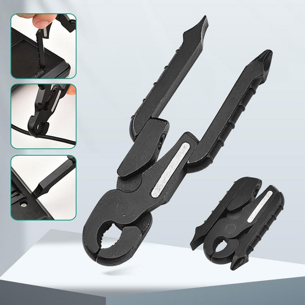 Lanfy Tang Lipat Serbaguna Repairing Hand Tool Outdoor Alat Ukur Penggaris