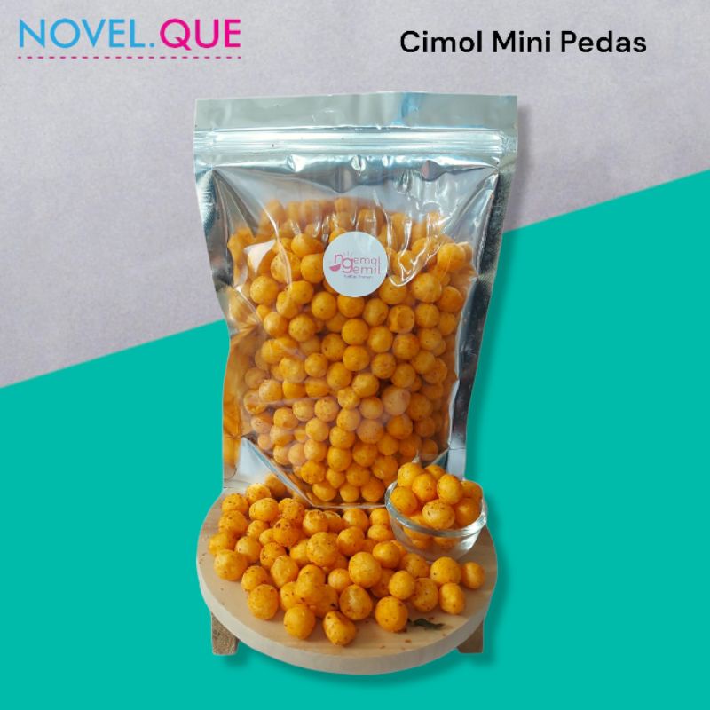 

Cimol Mini Pedas Krupuk Cimol Pedes Homemade Premium