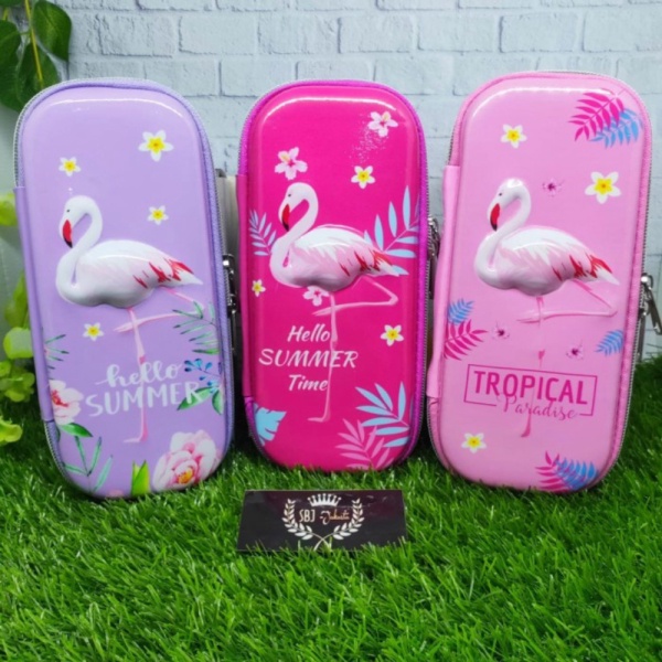 

Promo TEMPAT PENSIL Smiggle LOOKALIKE EVA Hardcase FLAMINGO SERIES - Unicorn Pink Diskon