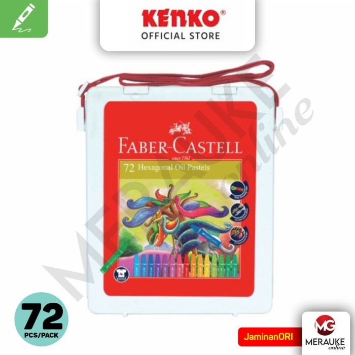 

Pastel Oil Pastel Faber Castell Hexagonal 72 Colour
