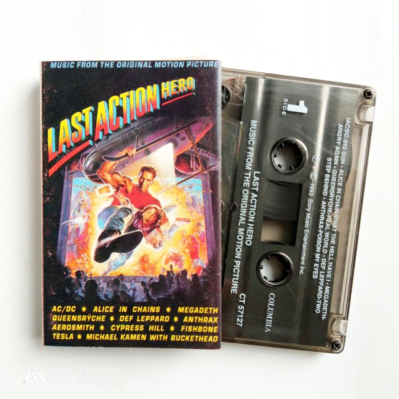 Kaset Last Action Hero album soundtrack