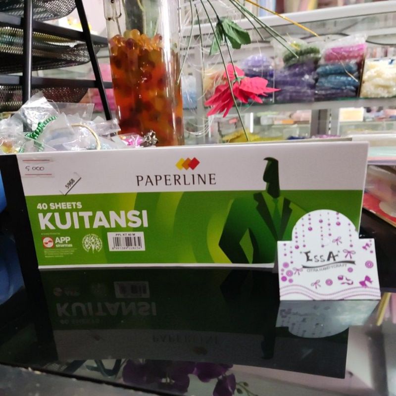 

buku kuitansi paperline 40 lembar
