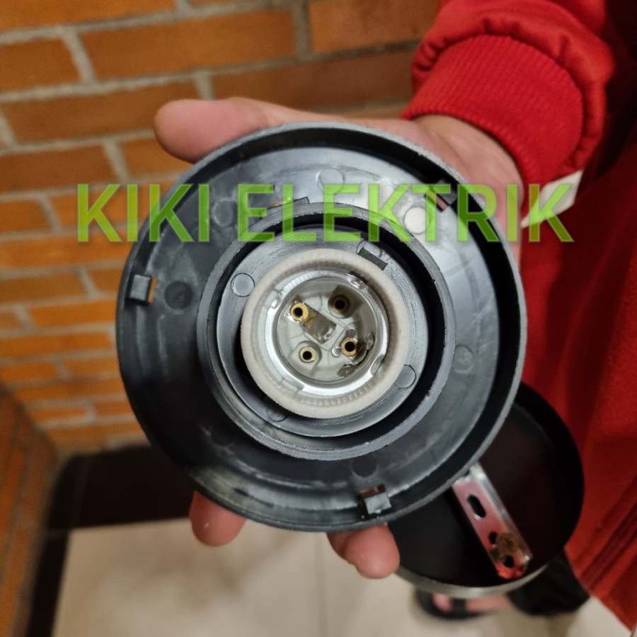 QH Kap Lampu Gantung Bulat Susu Diameter 15 cm Anti Pecah + Base Satuan