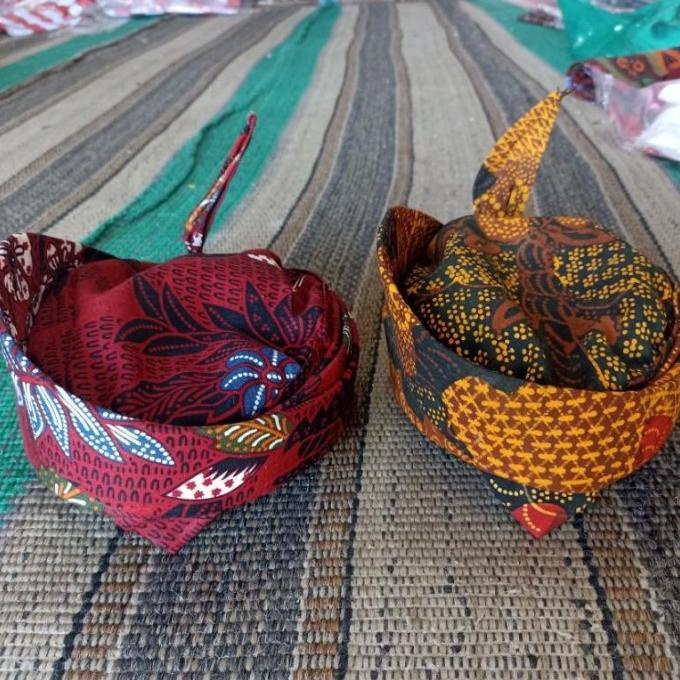 Odheng / Blangkon Bangsawan Khas Madura | Motif Batik Madura |