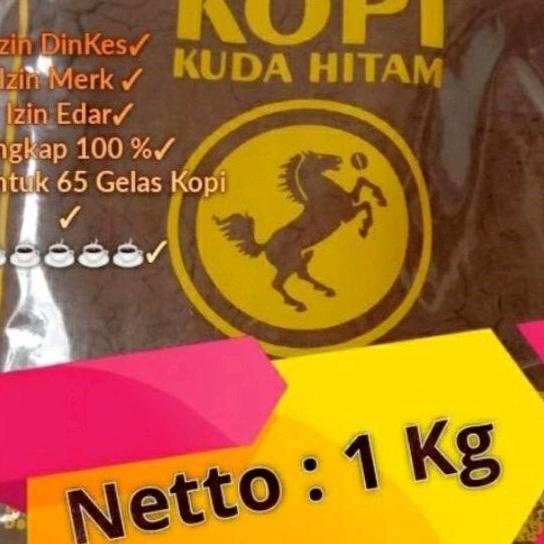 

《packingaman》 Kopi bubuk kuda hitam 1kg (1000gr)