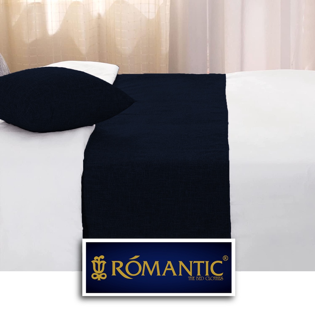 Bed Runner / Selendang kasur Midnight by ROMANTIC standard Hotel minimalis