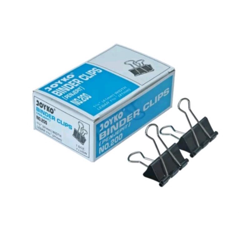 

binder clip joyko 200 41mm(250gr)