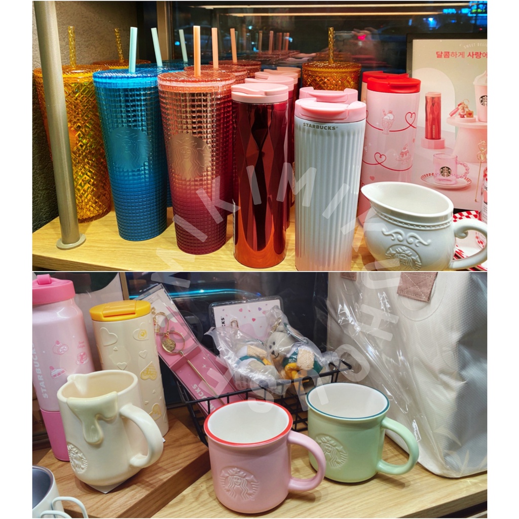2023 KOREA VALENTINE STARBUCKS TUMBLER OFFICIAL TUMBLR COLLECTION OFFICIAL NEW YEAR KOREAN
