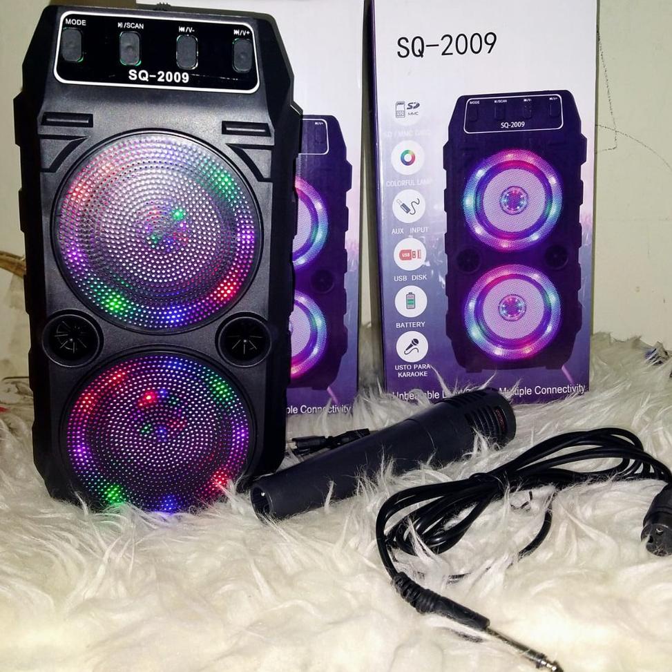 [MIS.06Ja23х] Speaker Bluetooth SQ 2009 speaker Bluetooth + mic karaoke SQ 2009