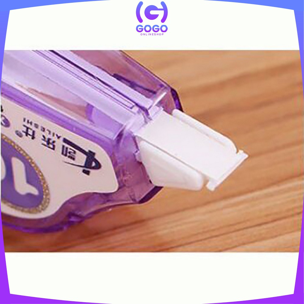 GOGO-A52 Correction Tape Karakter Hewan Lucu Perlengkapan Sekolah Pita Tipex Koreksi Multifungsi / Tip Ex Kertas Anak Sekolah Correction Import