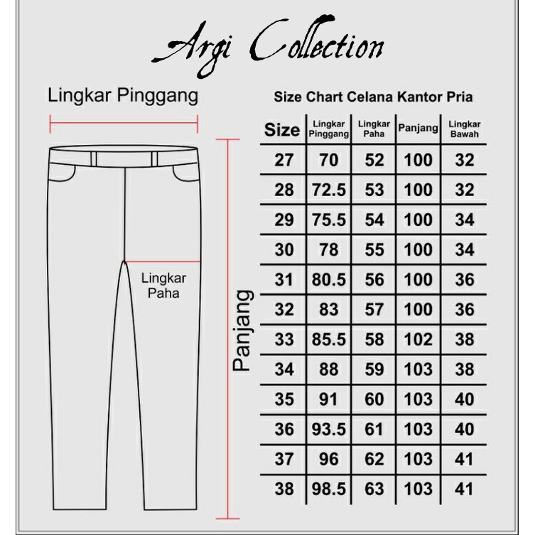 Celana Kantor Formal Kerja Bahan Dasar Pria Slimfit