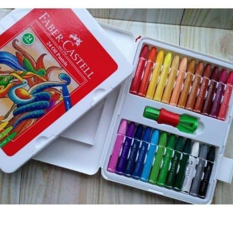 

~ Crayon Oil Pastel Faber Castell 24 Warna Bag Hot Sale