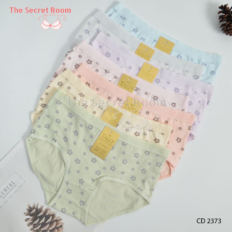 TALLY CD CELANA DALAM REMAJA/DEWASA 2373 I FREE SIZE I FIT L I BAHAN KATUN HALUS