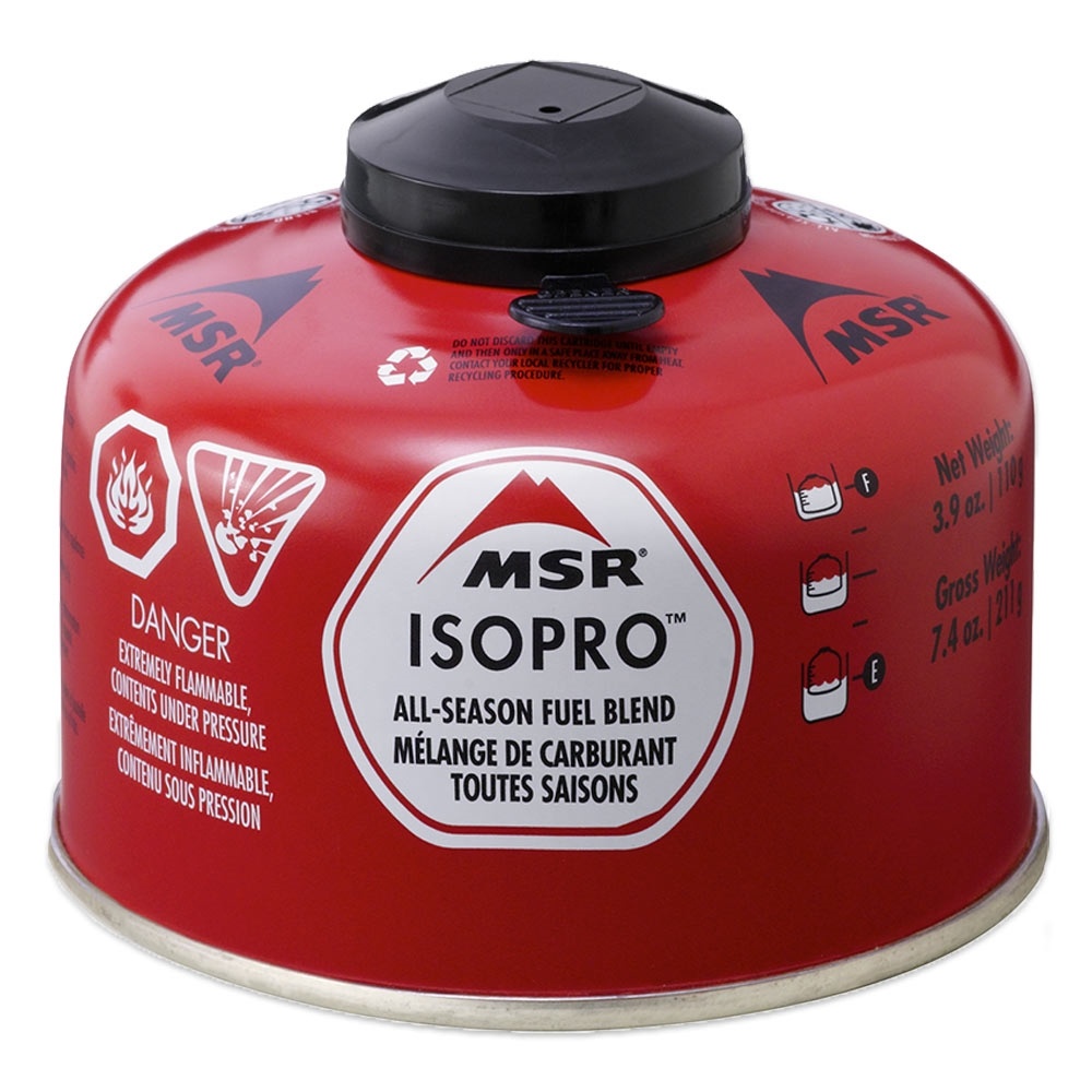 MSR® IsoPro™ Fuel Canister Tabung Gas Canister MSR ISOPRO Power Gas 110G /3.9 Oz Original 110 Gr Sto