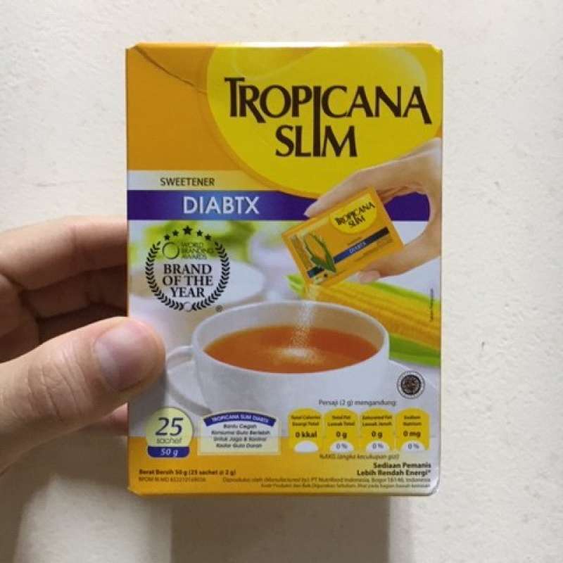 

Tropicana Slim Gula DIABTX 25 Sach