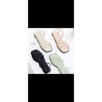 sandal tali wanita korea
