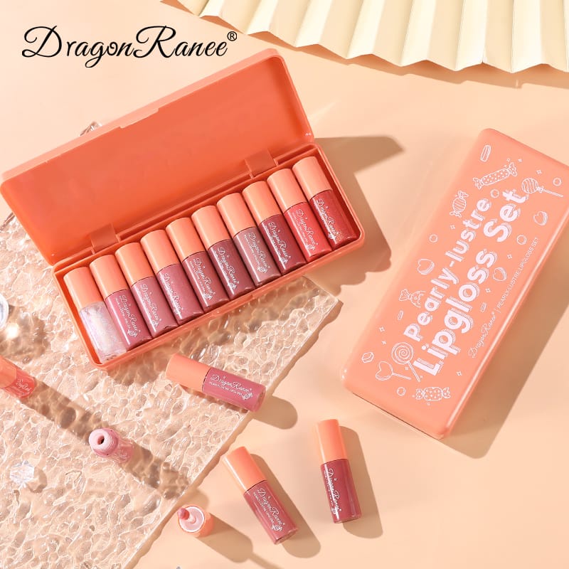 Lipgloss Dragon Ranee Set Isi 10