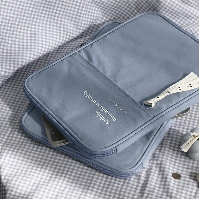 sleeve ipad tablet notebook laptop 11 13 inch sarung pouch tas warna pastel premium tebal fashion kekinian ala korea murah berkualitas viral TL17
