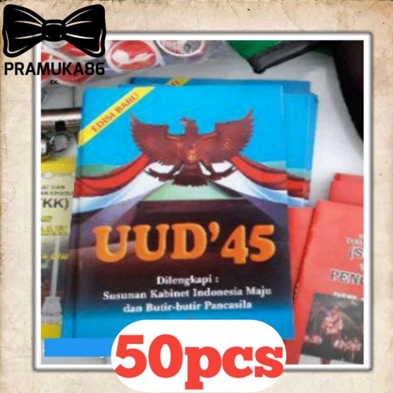 (50pcs) Buku UUD 1945 - Buku Saku Uud 45