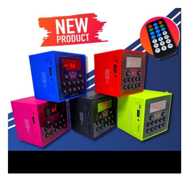 "HRV.09Ja23c" portable speaker rhimoa cube v600 v 600 bluetooth remote control alquran murottal 30 j