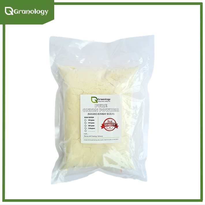 Bawang Bombay Bubuk / Pure Onion Powder (1 kilogram) by Granology