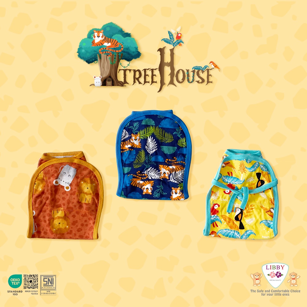 Popok Bayi Libby / Aruchi / Miyo 3 pcs/4pcs (Motif / Warna) Motif Terbaru CBKS