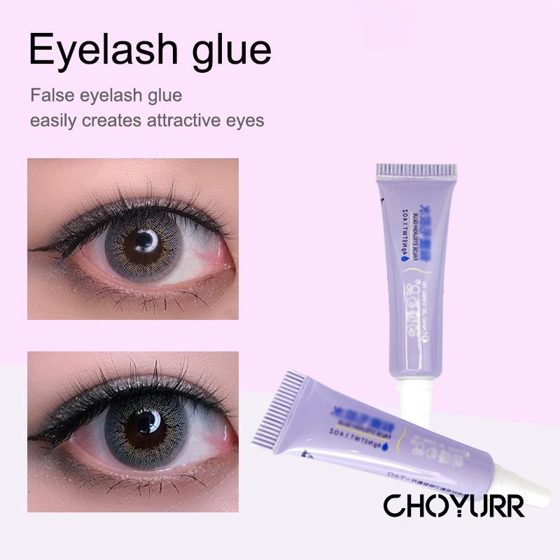 【COD】Lem Bulu Mata Perekat Eyelash Glue Lem Bulu Mata Cepat kering  Alami Mudah Untuk Menghapus Quick-drying Murah-CH