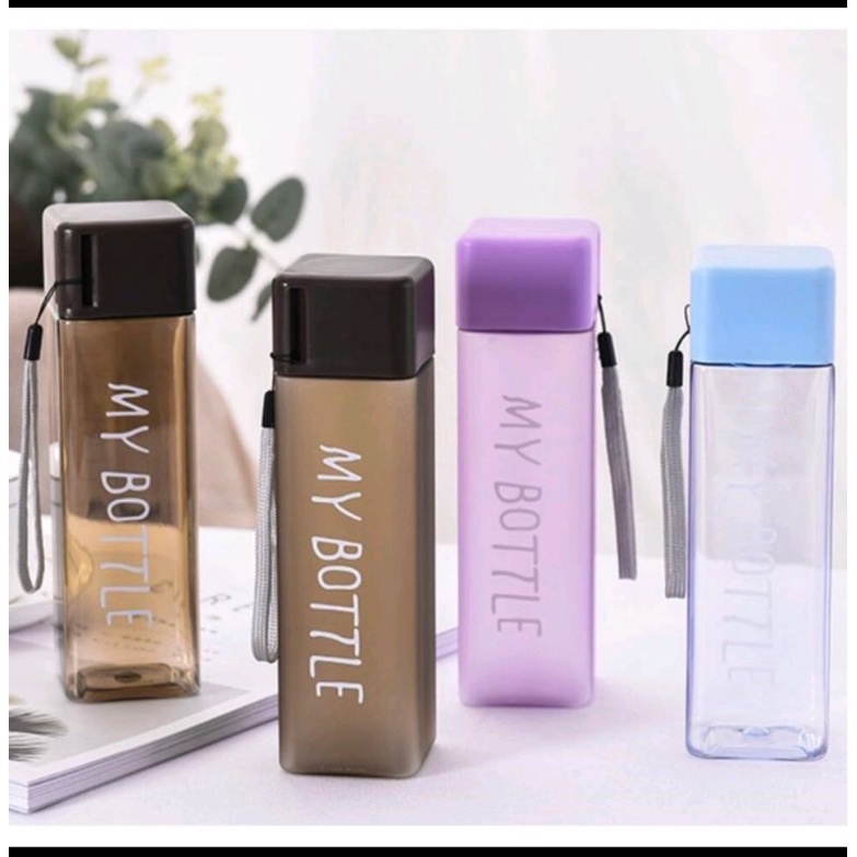 BOTOL MINUM MY BOTTLE KOTAK/BOTOL PLASTIK
