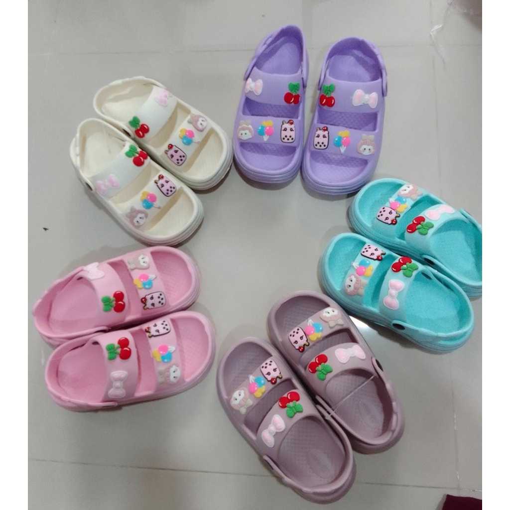 SANDAL ANAK PEREMPUAN EVA RUBBER DULUX 808 C TALI BELAKANG